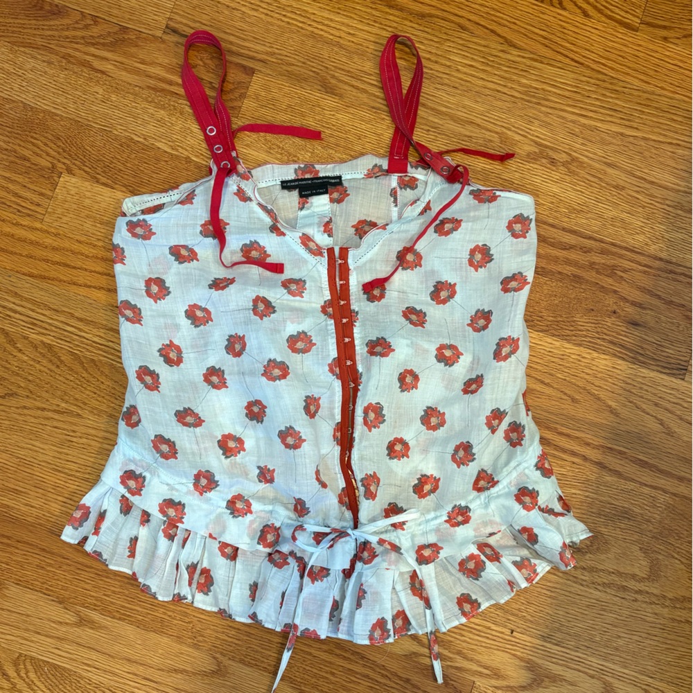 Marithé + François Girbaud Y2K Corset Camisole